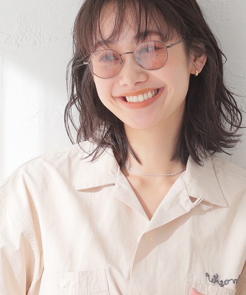 JOURNAL STANDARD relume(ジャーナルスタンダード レリューム)の「《追加》【no eyedia/ノーアイディア】 NE-425:サングラス(サングラス・レディース・ブラウン/チャコールグレー・FREE)」の2枚目の写真