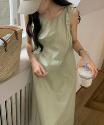 YUGA_YGMC ノースリーブ　Aラインワンピース