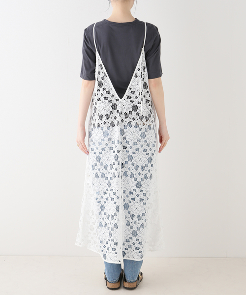 IENA（イエナ）の「ラッセルレースキャミドレス（ワンピース）」 - WEAR