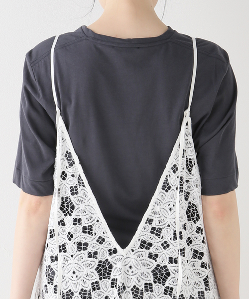 IENA（イエナ）の「ラッセルレースキャミドレス（ワンピース）」 - WEAR