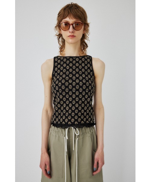 moussy マウジー　FLOWER PAINT STRAP セットアップ moussy マウジー FLOWER PAINT STRAP セットアップ
