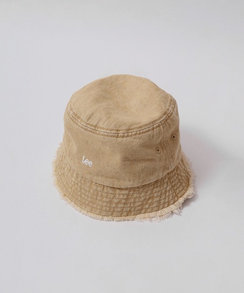 Lee(リー)の「Lee FRINGE BUCKET COLOR DENIM バケットハット(ハット・レディース・ブラック/ブルー/ネイビー/イエロー/ライトグリーン・FREE)」の5枚目の写真