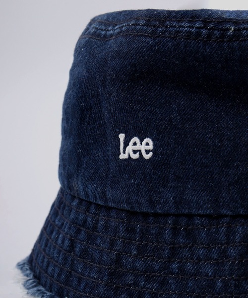 Lee(リー)の「Lee FRINGE BUCKET COLOR DENIM バケットハット(ハット・レディース・ブラック/ブルー/ネイビー/イエロー/ライトグリーン・FREE)」の6枚目の写真