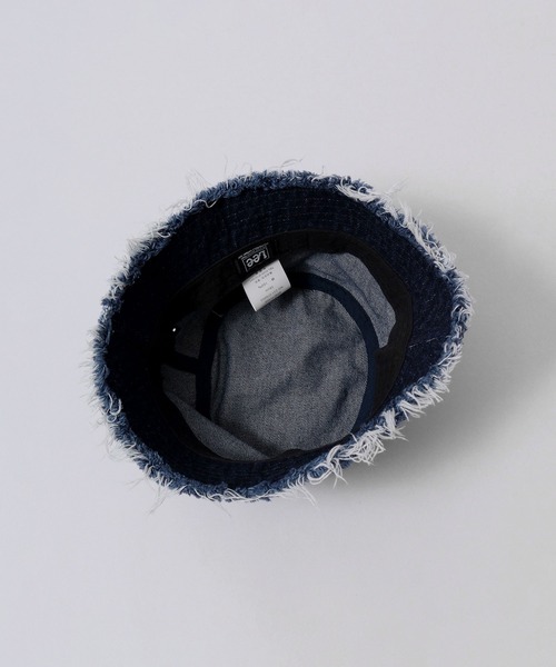 Lee(リー)の「Lee FRINGE BUCKET COLOR DENIM バケットハット(ハット・レディース・ブラック/ブルー/ネイビー/イエロー/ライトグリーン・FREE)」の10枚目の写真