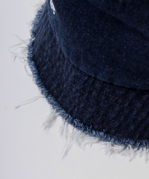 Lee(リー)の「Lee FRINGE BUCKET COLOR DENIM バケットハット(ハット・レディース・ブラック/ブルー/ネイビー/イエロー/ライトグリーン・FREE)」の7枚目の写真