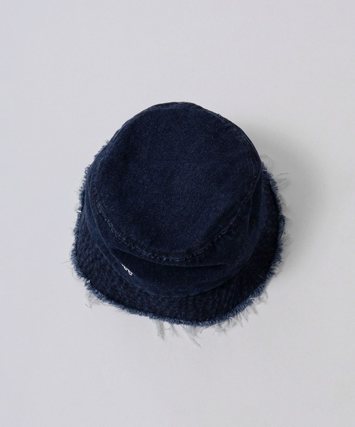 Lee(リー)の「Lee FRINGE BUCKET COLOR DENIM バケットハット(ハット・レディース・ブラック/ブルー/ネイビー/イエロー/ライトグリーン・FREE)」の9枚目の写真