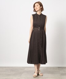 grove | 着映え間違いなし！シャンブレープリーツワンピース(ワンピース)