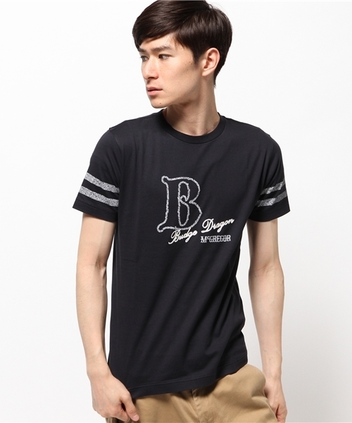 McGREGOR Budge Dragon(マックレガーバッジドラゴン)の「クルーネックポケットTシャツ(Tシャツ/カットソー・メンズ・アイボリー/チャコールグレー/ネイビー・M/L/LL)」の3枚目の写真
