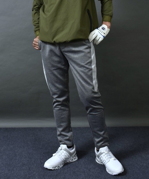 COMON GOLF(コモンゴルフ)の「ストレッチ ポンチ ジャージ素材 アンクル丈ゴルフウェア テーパード ゴルフパンツ(スウェットパンツ・メンズ・ネイビー/杢グレー/チャコールグレー/ブラック/オフホワイト/グレイッシュベージュ・XXL/L/XL/M/XXXL)」の19枚目の写真