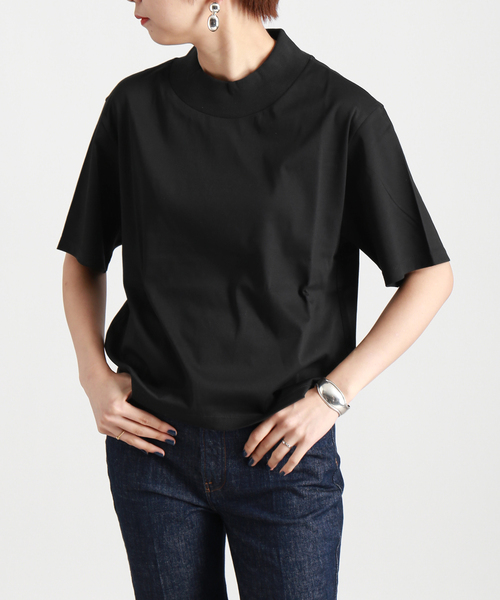 VERMEIL par iena(ヴェルメイユパーイエナ)の「【THYARD/スヤード】Tシャツ(Tシャツ/カットソー・レディース・ホワイト/ブラック・FREE)」の21枚目の写真