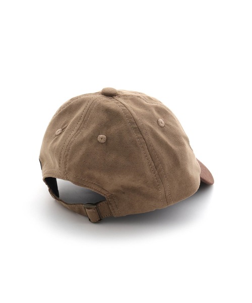 MAKE YOUR DAY(メイクユアデイ)の「スエードロゴキャップ(キャップ・キッズ・ワインレッド/カーキ/モカ・S/L/M)」の12枚目の写真