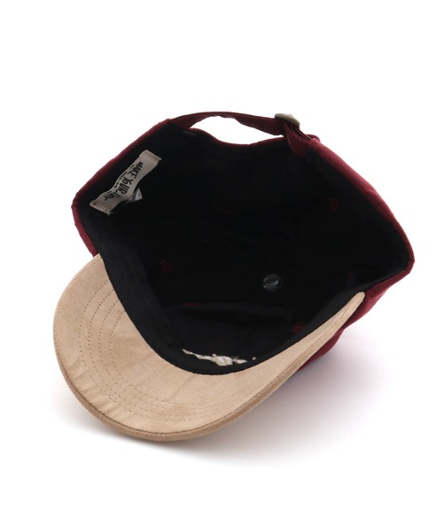 MAKE YOUR DAY(メイクユアデイ)の「スエードロゴキャップ(キャップ・キッズ・ワインレッド/カーキ/モカ・S/L/M)」の17枚目の写真