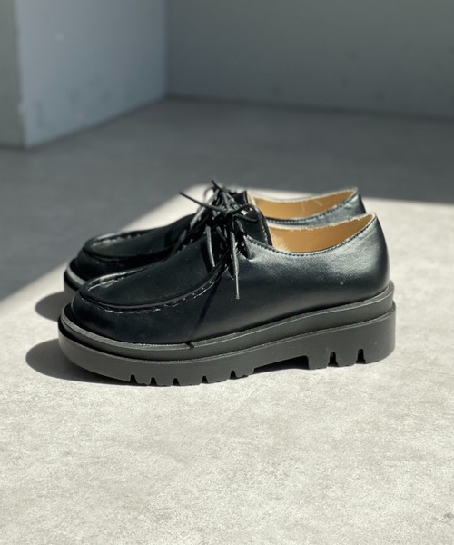 CIAOPANIC（チャオパニック）の「発注無し　ﾁﾛﾘｱﾝ（モカシン/デッキシューズ・レディース・ブラック/ベージュ・SMALL/X-LARGE/LARGE/MEDIUM）」の10枚目の写真