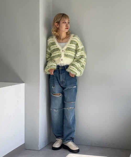 CIAOPANIC（チャオパニック）の「発注無し　ﾁﾛﾘｱﾝ（モカシン/デッキシューズ・レディース・ブラック/ベージュ・SMALL/X-LARGE/LARGE/MEDIUM）」の17枚目の写真