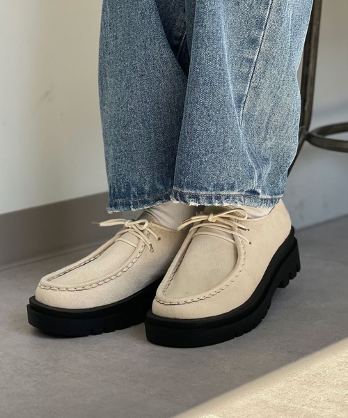 CIAOPANIC（チャオパニック）の「発注無し　ﾁﾛﾘｱﾝ（モカシン/デッキシューズ・レディース・ブラック/ベージュ・SMALL/X-LARGE/LARGE/MEDIUM）」の21枚目の写真