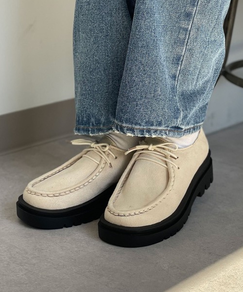 CIAOPANIC（チャオパニック）の「発注無し　ﾁﾛﾘｱﾝ（モカシン/デッキシューズ・レディース・ブラック/ベージュ・SMALL/X-LARGE/LARGE/MEDIUM）」の22枚目の写真