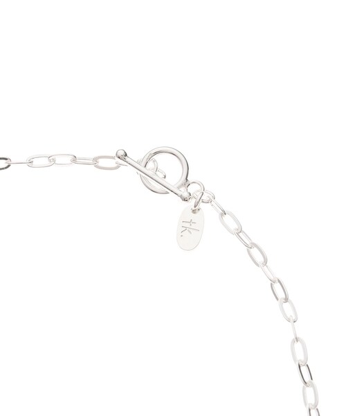 tk.TAKEO KIKUCHI（ティーケータケオキクチ）の「◆シルバーチェーンネックレス（ネックレス・メンズ・シルバー・00）」の4枚目の写真