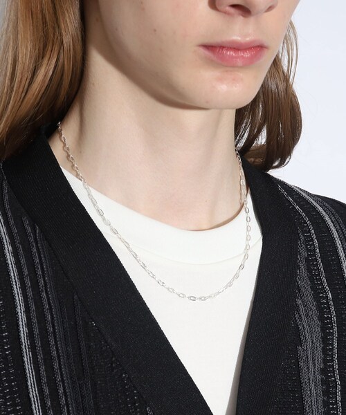 tk.TAKEO KIKUCHI（ティーケータケオキクチ）の「◆シルバーチェーンネックレス（ネックレス・メンズ・シルバー・00）」の6枚目の写真