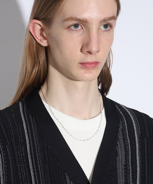 tk.TAKEO KIKUCHI（ティーケータケオキクチ）の「◆シルバーチェーンネックレス（ネックレス・メンズ・シルバー・00）」の7枚目の写真