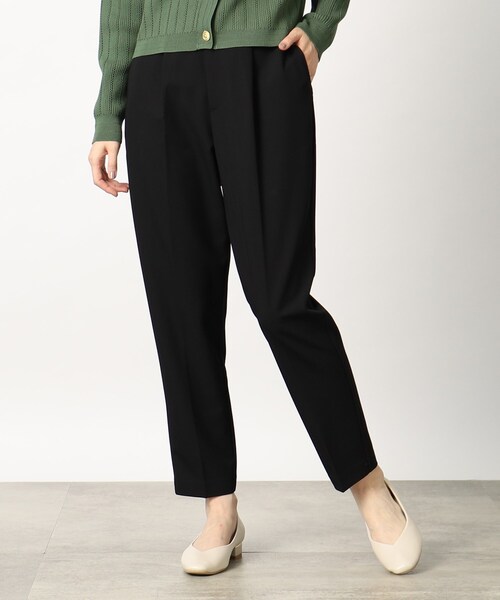 grove（グローブ）の「◆360度抜かりなし！楽チンきれいなマイベストテーパードパンツ（その他パンツ・レディース・ブラック系1/イエロー/グリーン/ブラック/ベージュ・02/03/01/04/00/05）」の10枚目の写真