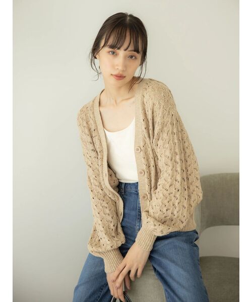earth music&ecology(アースミュージックアンドエコロジー)の「ダブルストラップキャミソール(インナーウェア/肌着・レディース・ブラック/アイボリー/モカ/ブルー・S/M)」の17枚目の写真