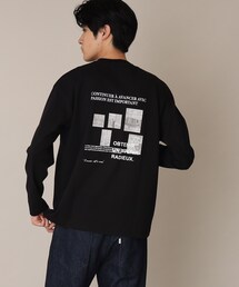 ◆Parisフォト/ロゴプリントロンT