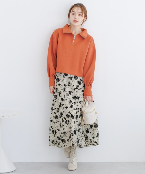 mysty woman(ミスティウーマン)の「キルティングバニティBAG 976821(ショルダーバッグ・レディース・オレンジ/アイボリー/ブラック/オレンジ系その他・FREE)」の5枚目の写真