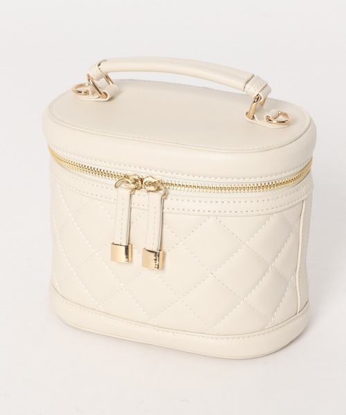 mysty woman(ミスティウーマン)の「キルティングバニティBAG 976821(ショルダーバッグ・レディース・オレンジ/アイボリー/ブラック/オレンジ系その他・FREE)」の15枚目の写真