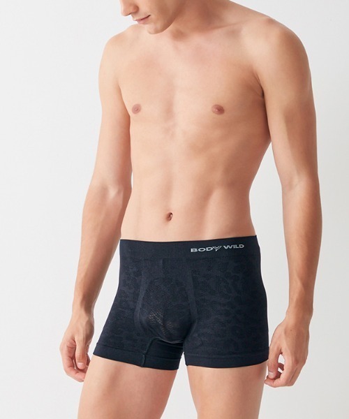 BODYWILD/ボディワイルド ボクサーパンツ 3D-BOXER レオパード柄 BODYWILD/ボディワイルド ボクサーパンツ 3D-BOXER レオパード柄