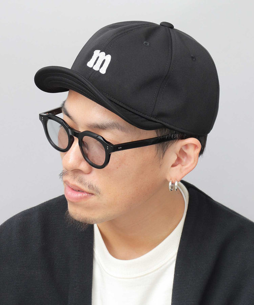 Mr.COVER（ミスターカバー）の「アーバンツイル ロゴ チェーン刺繍 アンパイアキャップ（ボールキャップ）（キャップ・メンズ・ブルー/グレー/ブラック・FREE）」の4枚目の写真