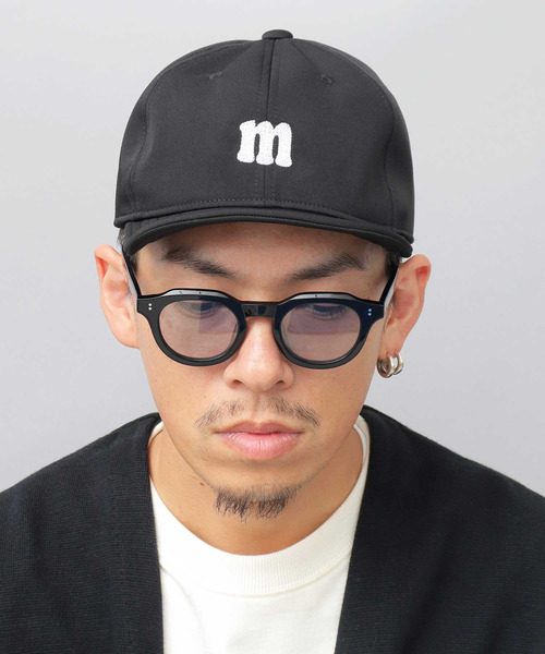 Mr.COVER（ミスターカバー）の「アーバンツイル ロゴ チェーン刺繍 アンパイアキャップ（ボールキャップ）（キャップ・メンズ・ブルー/グレー/ブラック・FREE）」の6枚目の写真