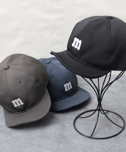 Mr.COVER（ミスターカバー）の「アーバンツイル ロゴ チェーン刺繍 アンパイアキャップ（ボールキャップ）（キャップ・メンズ・ブルー/グレー/ブラック・FREE）」の17枚目の写真