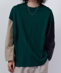 USA cotton long sleeve big T-shirt / コットン ビッグTシャツ unisex