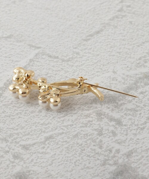 SHOO・LA・RUE(シューラルー)の「◆【セレモニー】花束フラワーブローチ(ブローチ/コサージュ・レディース・シルバー/ゴールド・00)」の5枚目の写真