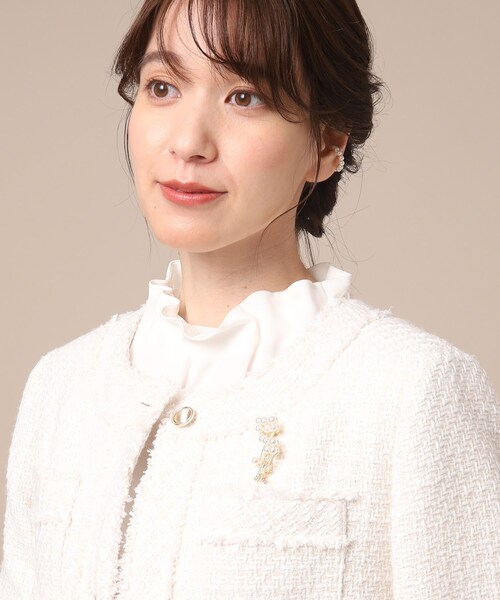 SHOO・LA・RUE(シューラルー)の「◆【セレモニー】花束フラワーブローチ(ブローチ/コサージュ・レディース・シルバー/ゴールド・00)」の8枚目の写真