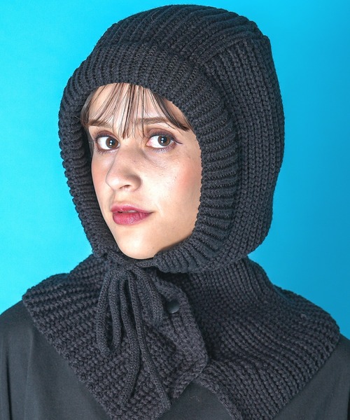 ankoROCK（アンコロック）の「an meets zakka ボタンネックニットバラクラバ（ネックウォーマー/スヌード・レディース・C/A/B/D・ONE SIZE）」の2枚目の写真