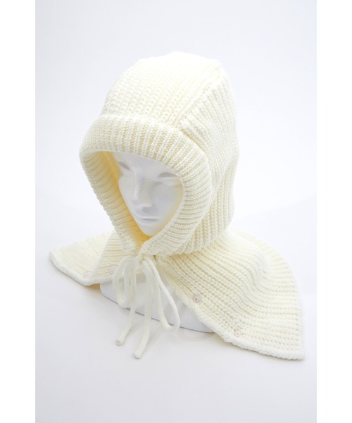 ankoROCK（アンコロック）の「an meets zakka ボタンネックニットバラクラバ（ネックウォーマー/スヌード・レディース・C/A/B/D・ONE SIZE）」の21枚目の写真