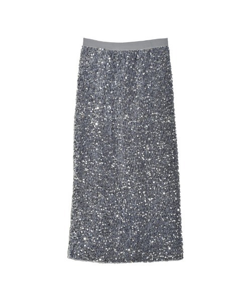Re:EDIT（リエディ）の「スパンコールカットベロアタイトスカート（スカート・レディース・シルバー/ブラック・FREE）」の20枚目の写真