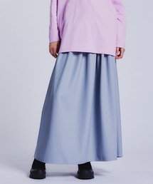 ESSENTIAL（エッセンシャル）の「フェイクレザーマキシ丈スカート（スカート）」