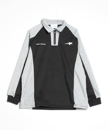 ROOPTOKYO | ZIP POLO KNIT/ジップポロニット ゲームシャツ バイカラー(シャツ/ブラウス)