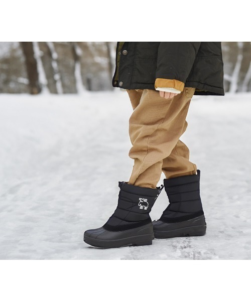 moz】モズ 防水防滑キッズ・ジュニアスノーブーツ /防寒ブーツ 防水