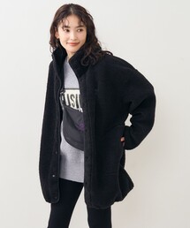 FREAK'S STORE（フリークスストア）の「カットボア ハイネックジャケット / ボアアウター（その他アウター）」