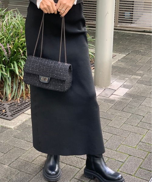 E&C closet…（イーアンドシークローゼット）の「ツイードチェーンバッグ（ショルダーバッグ・レディース・ブラック/その他・FREE）」の19枚目の写真