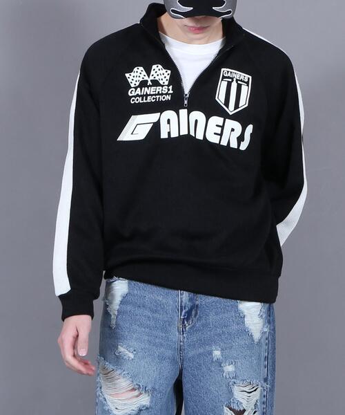 Figments（フィグメンツ）の「ハーフZIPスポーツロゴニットプルオーバー（ニット/セーター・レディース・ブラック・FREE）」の20枚目の写真