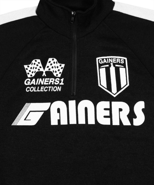 Figments（フィグメンツ）の「ハーフZIPスポーツロゴニットプルオーバー（ニット/セーター・レディース・ブラック・FREE）」の8枚目の写真