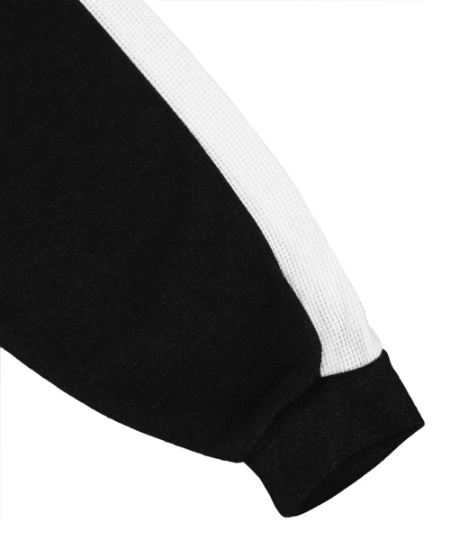 Figments（フィグメンツ）の「ハーフZIPスポーツロゴニットプルオーバー（ニット/セーター・レディース・ブラック・FREE）」の9枚目の写真