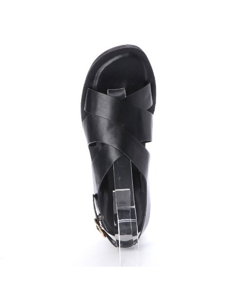 EVOL（イーボル）の「【EVOL】クロスベルトフラットサンダル IW5304（サンダル・レディース・ベージュ/ブラック・S/M/L/LL）」の20枚目の写真