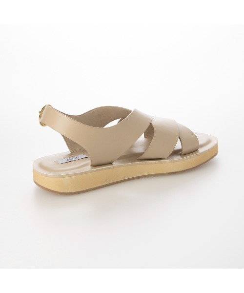 EVOL（イーボル）の「【EVOL】クロスベルトフラットサンダル IW5304（サンダル・レディース・ベージュ/ブラック・S/M/L/LL）」の13枚目の写真