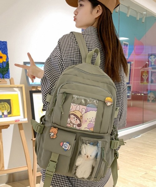 Mignonjour（ミニョンジュール）の「FReePLACe/クリアポケット付き