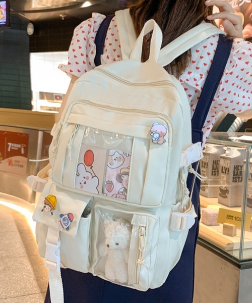 モンクレール♡希少♡ポシェット♡リュック♡肩かけ♡ミニリュック♡ウエストポーチ LVEU.（ラブユ.）の「2way faux leather mini ruck sack with